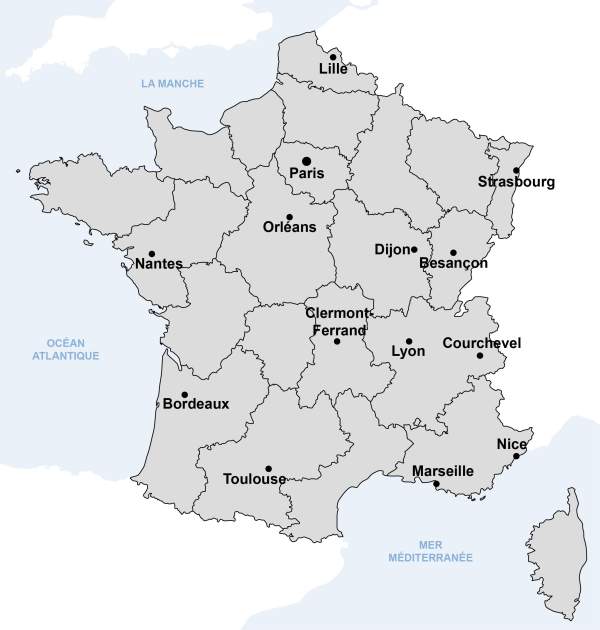 Carte de France