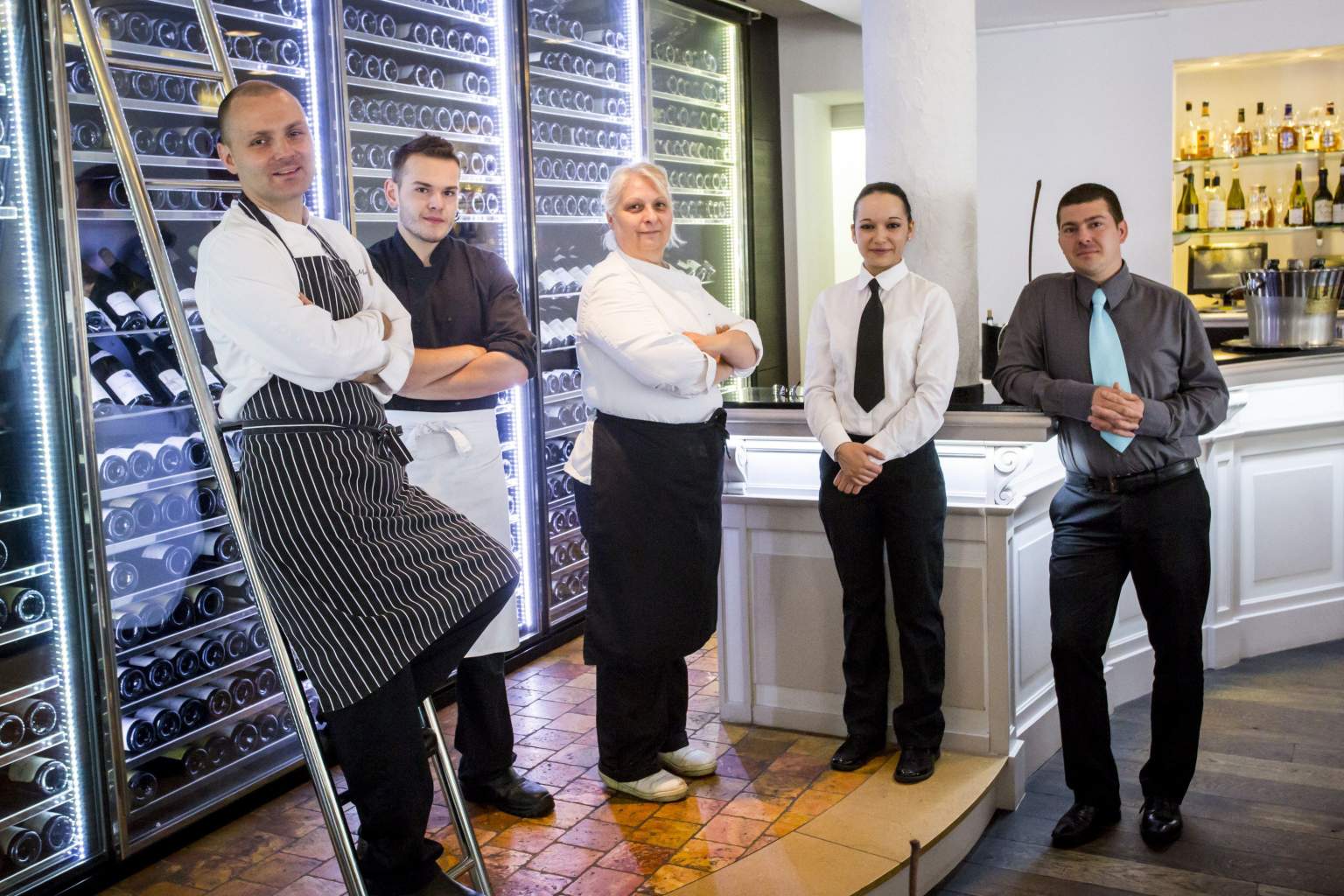 Equipe du restaurant le Millésime
